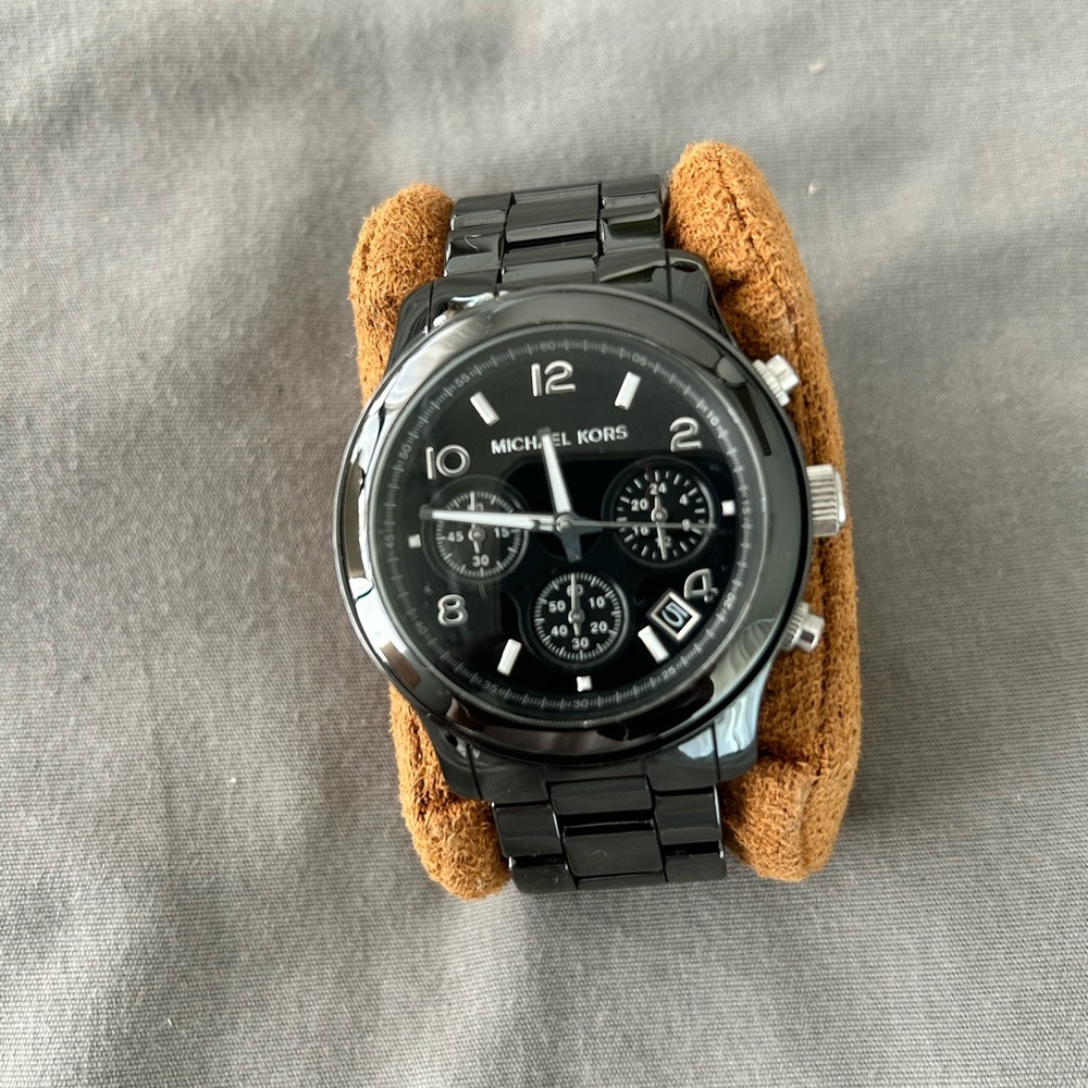 Michael Kors Gunmetal watch